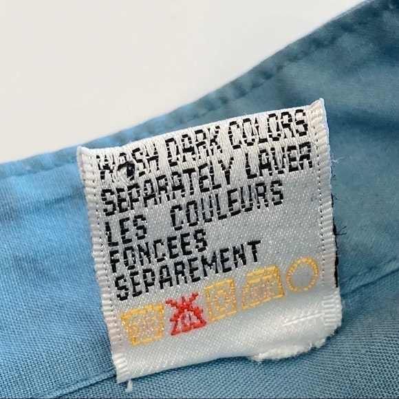 Bruttini Mandarin Collar Button Down Dress Shirt Size L - Picture 9 of 10